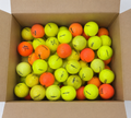 50 Mixed Coloured Golf Balls – A/B/C Grade