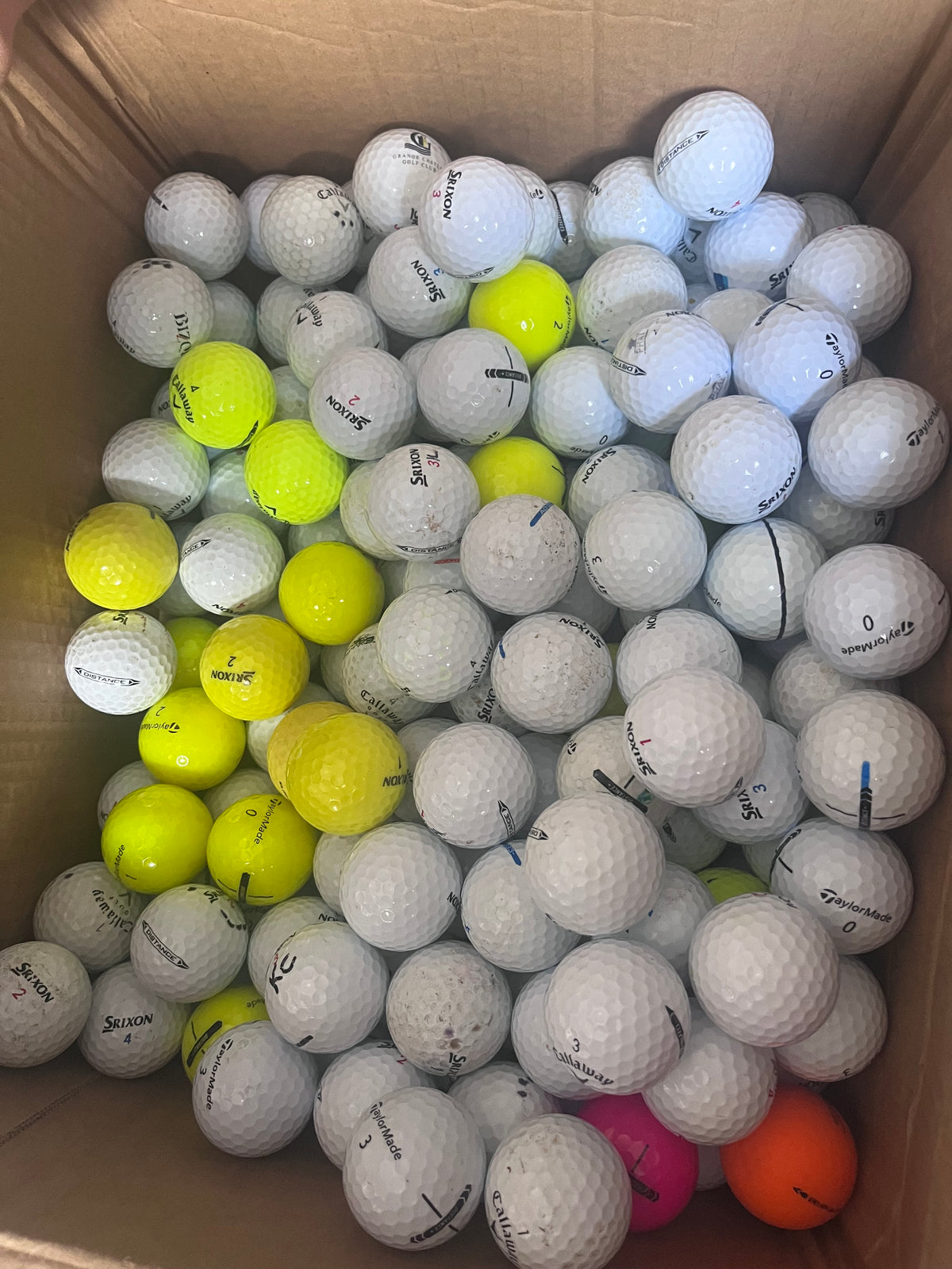 A/B/C Distance Golf Balls