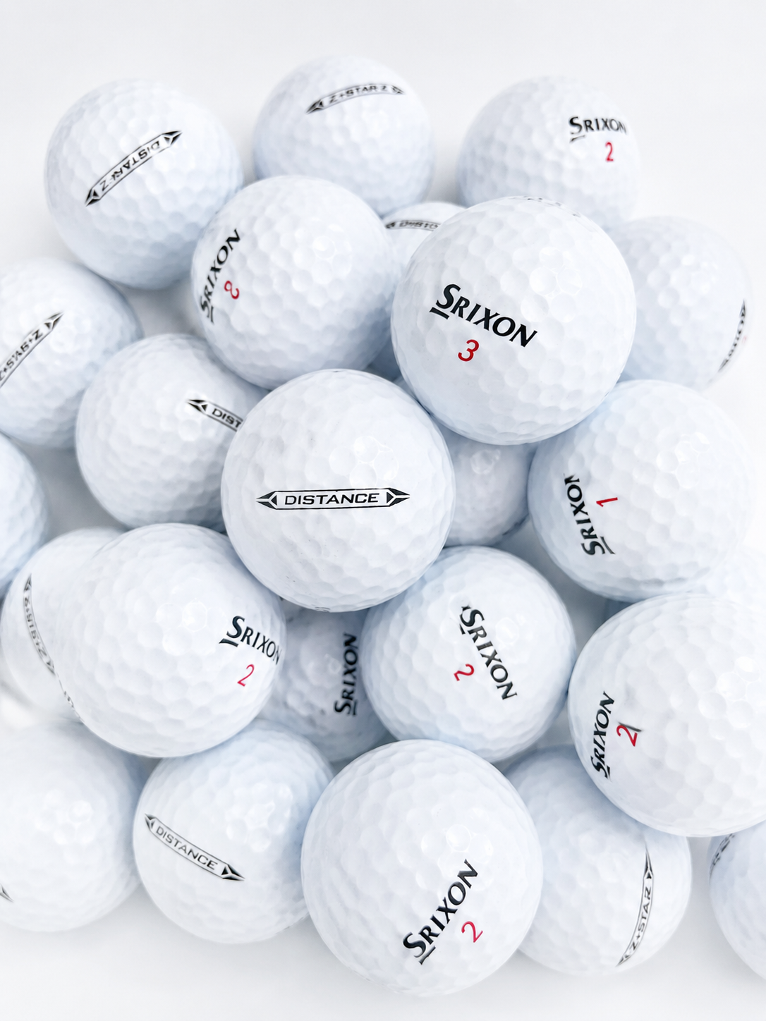 12 Srixon Distance Golf Balls- A grade